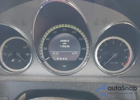 2011 Mercedes-Benz C 300 Luxury/Sport из США, поврежденный, VIN WDDGF5EB0BA514230